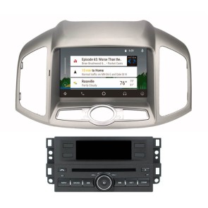 Chevrolet Captiva Android 12.0 Autoradio Lettore DVD con 8 Pollici Display Bluetooth Vivavoce DAB CD USB 4G WiFi OBD2 Carplay - Android 12 Car Stereo Navigatore GPS Navigazione per Chevrolet Captiva (Dal 2012)