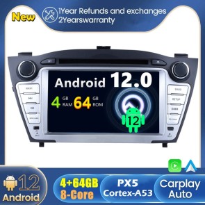 Android 12 Car Stereo Navigatore GPS Navigazione per Hyundai Tucson (2009-2014)-1