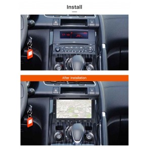 Citroën Jumpy Android 10.0 Autoradio Lettore DVD con 7 Pollici HD Touchscreen Bluetooth Vivavoce Microfono RDS DAB CD SD USB 4G WiFi TV MirrorLink OBD2 Carplay - Android 10 Car Stereo Navigatore GPS Navigazione per Citroën Jumpy (2007-2016)
