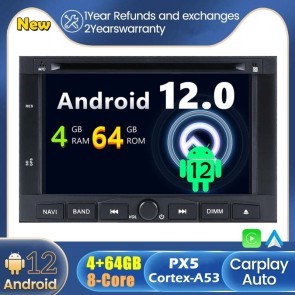 Android 12 Car Stereo Navigatore GPS Navigazione per Citroën C3 Pluriel-1