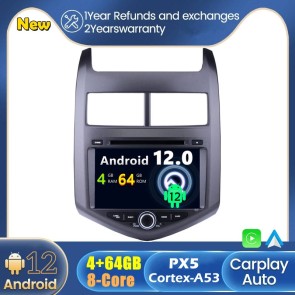 Android 12 Car Stereo Navigatore GPS Navigazione per Chevrolet Aveo (Dal 2011)-1