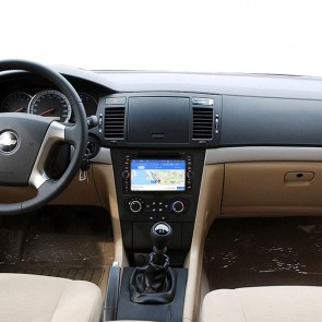 Chevrolet Aveo Android 10.0 Autoradio Lettore DVD con 7 Pollici HD Touchscreen Bluetooth Vivavoce Microfono RDS DAB CD SD USB 4G WiFi TV MirrorLink OBD2 Carplay - Android 10 Car Stereo Navigatore GPS Navigazione per Chevrolet Aveo (2002-2011)