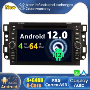 Android 12 Car Stereo Navigatore GPS Navigazione per Chevrolet Aveo (2002-2011)-1