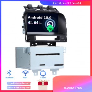 Android 10 Car Stereo Navigatore GPS Navigazione per Opel Astra J (2009-2015)-1