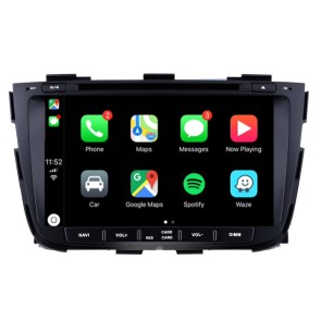 Kia Sorento Android 12.0 Autoradio Lettore DVD con 8 Pollici Display Bluetooth Vivavoce DAB USB 4G WiFi OBD2 Carplay - Android 12 Car Stereo Navigatore GPS Navigazione per Kia Sorento (2013-2014)