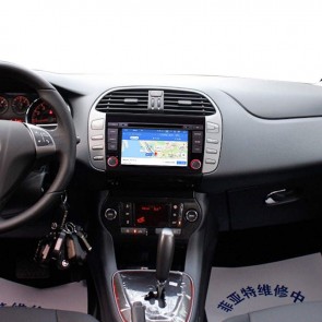 Fiat Bravo Android 10.0 Autoradio Lettore DVD con 7 Pollici HD Touchscreen Bluetooth Vivavoce Microfono RDS DAB CD SD USB 4G WiFi TV MirrorLink OBD2 Carplay - Android 10 Car Stereo Navigatore GPS Navigazione per Fiat Bravo (2007-2014)