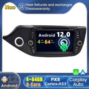 Android 12 Car Stereo Navigatore GPS Navigazione per Kia Ceed (2012-2018)-1