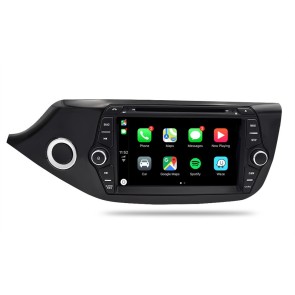Kia Ceed Android 12.0 Autoradio Lettore DVD con 7 Pollici Display Bluetooth Vivavoce DAB USB 4G WiFi OBD2 Carplay - Android 12 Car Stereo Navigatore GPS Navigazione per Kia Ceed (2012-2018)