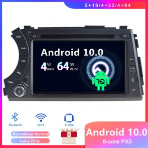 Android 10 Car Stereo Navigatore GPS Navigazione per SsangYong Actyon (Dal 2005)-1