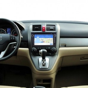Honda CR-V Android 10.0 Autoradio Lettore DVD con 8 Pollici HD Touchscreen Bluetooth Vivavoce Microfono RDS DAB CD SD USB 4G WiFi TV MirrorLink OBD2 Carplay - Android 10 Car Stereo Navigatore GPS Navigazione per Honda CR-V (2006-2011)