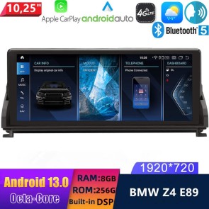 10,25" Android 13.0 Autoradio con Navigatore GPS Auto Stereo per BMW Z4 E89 (2009-2018)-1