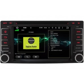 Subaru Forester Android 10 Autoradio Lettore DVD con 8-Core 4GB+64GB Touchscreen Bluetooth Comandi al volante Microfono DSP DAB SD USB 4G LTE WiFi MirrorLink OBD2 CarPlay - Android 10.0 Autoradio Navigatore GPS Specifico per Subaru Forester (2008-2013)