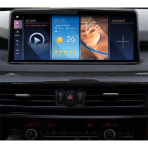 BMW X5 F15 Android 13 Autoradio Lettore Multimediale Navigazione GPS con 8-Core 8GB+256GB Touchscreen Bluetooth vivavoce DSP SWC DAB SD USB WiFi 4G LTE CarPlay - 12,5