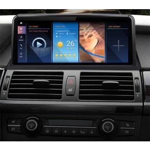 BMW X3 E83 Android 13 Autoradio Lettore Multimediale Navigazione GPS con 8-Core 8GB+256GB Touchscreen Bluetooth vivavoce DSP SWC DAB SD USB WiFi 4G LTE CarPlay - 10,25