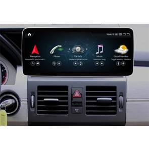 Mercedes GLK X204 Android 13.0 Autoradio Lettore Multimediale Navigazione GPS con 8-Core 8GB+256GB Touchscreen Bluetooth vivavoce SWC DAB USB WiFi 4G LTE CarPlay - 12,5