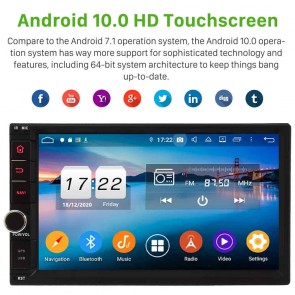 7" Android 10.0 Autoradio Navigatore GPS Specifico per Nissan Navara D40 (2005-2014)-1