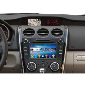 Mazda CX-7 Android 10 Autoradio Lettore DVD con 8-Core 4GB+64GB Touchscreen Bluetooth Comandi al volante Microfono DSP DAB CD SD USB 4G LTE WiFi MirrorLink OBD2 CarPlay - 7