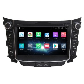 Hyundai i30 Android 13 Autoradio Lettore DVD con 8GB+128GB Bluetooth Comandi al volante DSP DAB USB 4G WiFi OBD2 CarPlay - 7