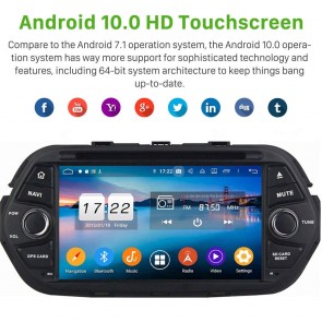 7" Android 10.0 Autoradio Navigatore GPS Specifico per Fiat Tipo (2015-2019)-1