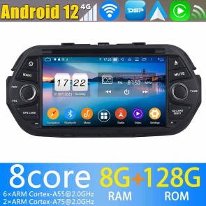 7" Android 13.0 Autoradio Navigatore GPS Specifico per Fiat Tipo (2015-2018)-1