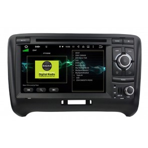 Audi TT Android 10 Autoradio Lettore DVD con 8-Core 4GB+64GB Touchscreen Bluetooth Comandi al volante Microfono DSP DAB CD SD USB 4G LTE WiFi MirrorLink OBD2 CarPlay - 7