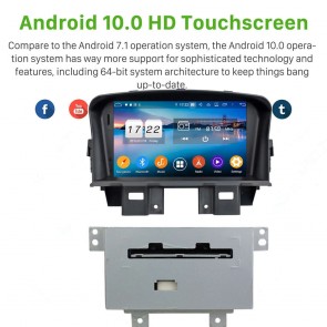 7" Android 10.0 Autoradio Navigatore GPS Specifico per Chevrolet Cruze (2008-2012)-1