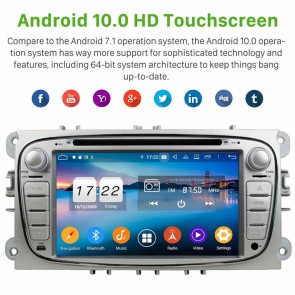 7" Android 10.0 Autoradio Navigatore GPS Specifico per Ford Galaxy (2007-2015)-1