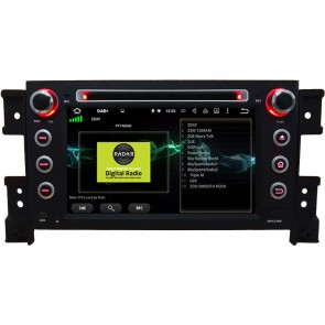 Suzuki Grand Vitara Android 10 Autoradio Lettore DVD con 8-Core 4GB+64GB Touchscreen Bluetooth Comandi al volante Microfono DSP DAB CD SD USB 4G LTE WiFi MirrorLink OBD2 CarPlay - 7