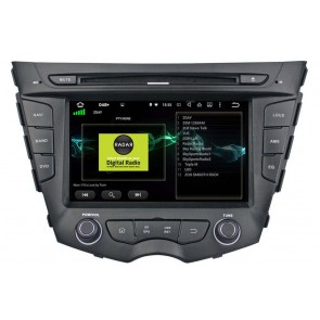 Hyundai Veloster Android 10 Autoradio Lettore DVD con 8-Core 4GB+64GB Touchscreen Bluetooth Comandi al volante Microfono DSP DAB CD SD USB 4G LTE WiFi MirrorLink OBD2 CarPlay - 7
