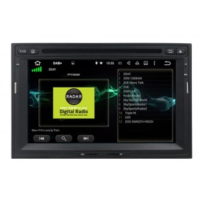 Peugeot 5008 Android 10 Autoradio Lettore DVD con 8-Core 4GB+64GB Touchscreen Bluetooth Comandi al volante Microfono DSP DAB CD SD USB 4G LTE WiFi MirrorLink OBD2 CarPlay - 7