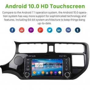 7" Android 10.0 Autoradio Navigatore GPS Specifico per Kia Rio (2011-2014)-1