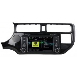 Kia Rio Android 13 Autoradio Lettore DVD con 8GB+128GB Bluetooth Comandi al volante DSP DAB USB 4G WiFi OBD2 CarPlay - 7