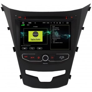 SsangYong Korando Android 10 Autoradio Lettore DVD con 8-Core 4GB+64GB Touchscreen Bluetooth Comandi al volante Microfono DSP DAB SD USB 4G LTE WiFi MirrorLink CarPlay - 7