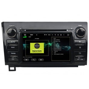 Toyota Tundra Android 10 Autoradio Lettore DVD con 8-Core 4GB+64GB Touchscreen Bluetooth Comandi al volante Microfono DSP DAB CD SD USB 4G LTE WiFi MirrorLink OBD2 CarPlay - 7