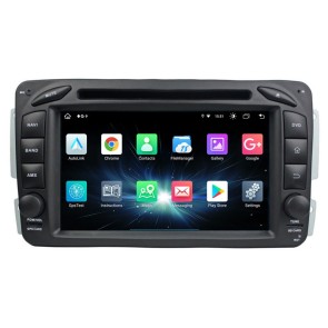 Mercedes CLK C208 Android 13 Autoradio Lettore DVD con 8GB+128GB Bluetooth Comandi al volante DSP DAB USB 4G WiFi OBD2 CarPlay - 7