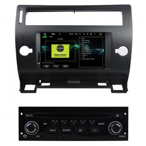Citroën C4 Android 13 Autoradio Lettore DVD con 8GB+128GB Bluetooth Comandi al volante DSP DAB USB 4G WiFi OBD2 CarPlay - 7