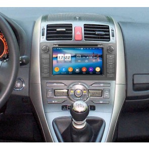 Toyota Auris Android 10 Autoradio Lettore DVD con 8-Core 4GB+64GB Touchscreen Bluetooth Comandi al volante Microfono DSP DAB CD SD USB 4G LTE WiFi MirrorLink OBD2 CarPlay - 7