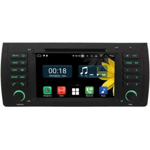 BMW Serie 7 E38 Android 8.1.0 Autoradio Lettore DVD con Navigatore GPS Touchscreen Bluetooth Comandi al volante Microfono RDS DAB CD USB 4G Wifi TV MirrorLink OBD2 Carplay - Android 8.1.0 Autoradio Navigatore GPS Specifico per BMW Serie 7 E38 (1995-2001)