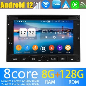 7" Android 13.0 Autoradio Navigatore GPS Specifico per Peugeot 5008 (Dal 2009)-1