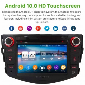 7" Android 10.0 Autoradio Navigatore GPS Specifico per Toyota RAV4 (2005-2012)-1