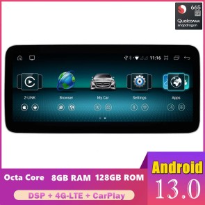12,3" Android 13 Auto Stereo Navigatore GPS Navigazione per Mercedes GLA X156 (Dal 2014)-1