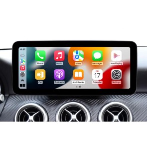 Mercedes GLA X156 Android 14.0 Autoradio Lettore DVD con 8-Core 8GB+128GB Touchscreen Bluetooth Comandi al volante Microfono DAB USB WiFi 4G LTE CarPlay Android Auto - 12,3