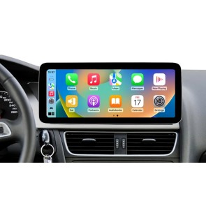 Audi A5 Android 14.0 Autoradio Lettore DVD con 8GB+128GB Bluetooth Comandi al volante DAB WiFi 4G CarPlay Android Auto - 12,3