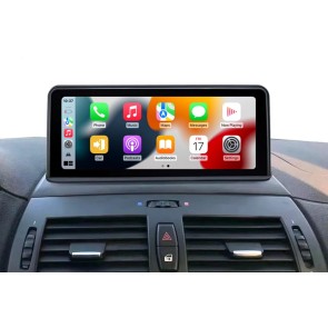 BMW X3 E83 Android 14.0 Autoradio Lettore DVD con 8-Core 8GB+128GB Touchscreen Bluetooth Comandi al volante Microfono DAB USB AUX WiFi 4G LTE CarPlay Android Auto - 10,25