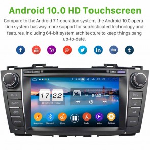 8" Android 10.0 Autoradio Navigatore GPS Specifico per Mazda 5 (2009-2015)-1