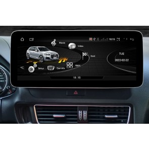 Audi Q5 Android 14.0 Autoradio Lettore DVD con 8GB+128GB Bluetooth Comandi al volante DAB WiFi 4G CarPlay Android Auto - 12,3