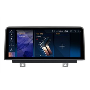 BMW Serie 2 F22 Android 14.0 Autoradio Lettore DVD con 8-Core 8GB+128GB Touchscreen Bluetooth Comandi al volante Microfono DAB USB AUX WiFi 4G LTE CarPlay Android Auto - 10,25