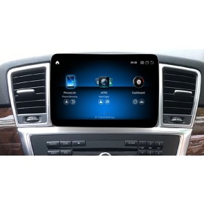 Mercedes ML W166 Android 14.0 Autoradio Lettore DVD con 8-Core 8GB+128GB Touchscreen Bluetooth Comandi al volante Microfono DAB USB WiFi 4G LTE CarPlay Android Auto - 9