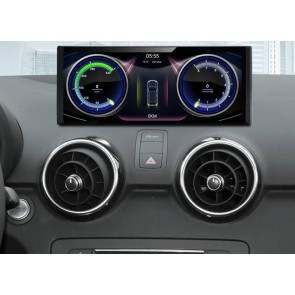 Audi A1 Android 14.0 Autoradio Lettore DVD con 8GB+128GB Bluetooth Comandi al volante DAB WiFi 4G CarPlay Android Auto - 8,8