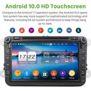 8" Android 10.0 Autoradio Navigatore GPS Specifico per VW Transporter T5/T6 (Dal 2010)-1